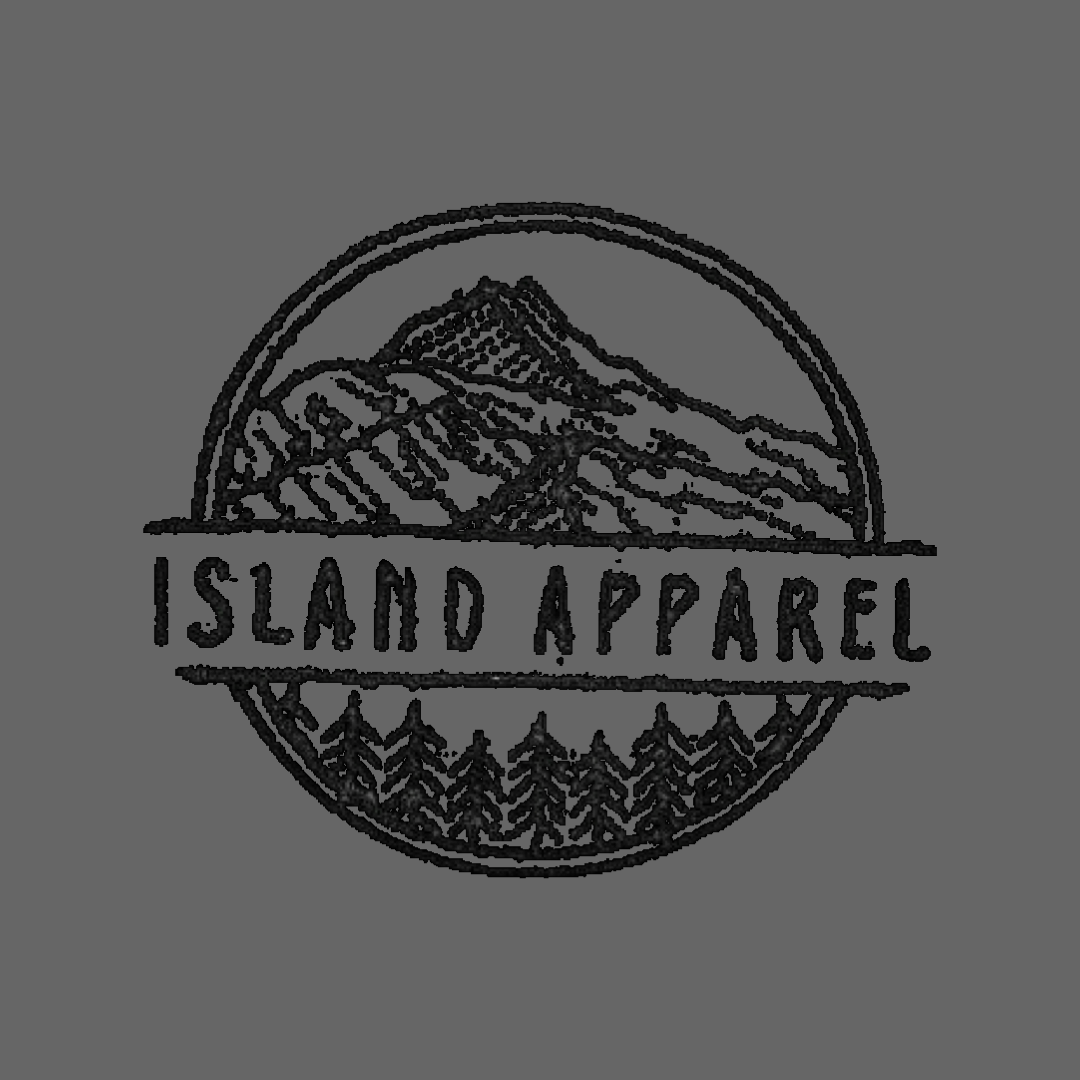 Embroidered Island Apparel T Shirt  (2 Colours)