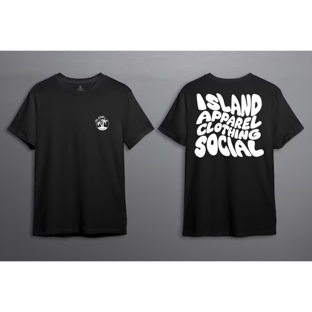 Clothing Social T Shirt (Black)