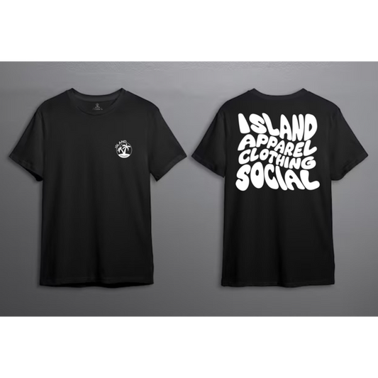 Clothing Social T Shirt (Black)