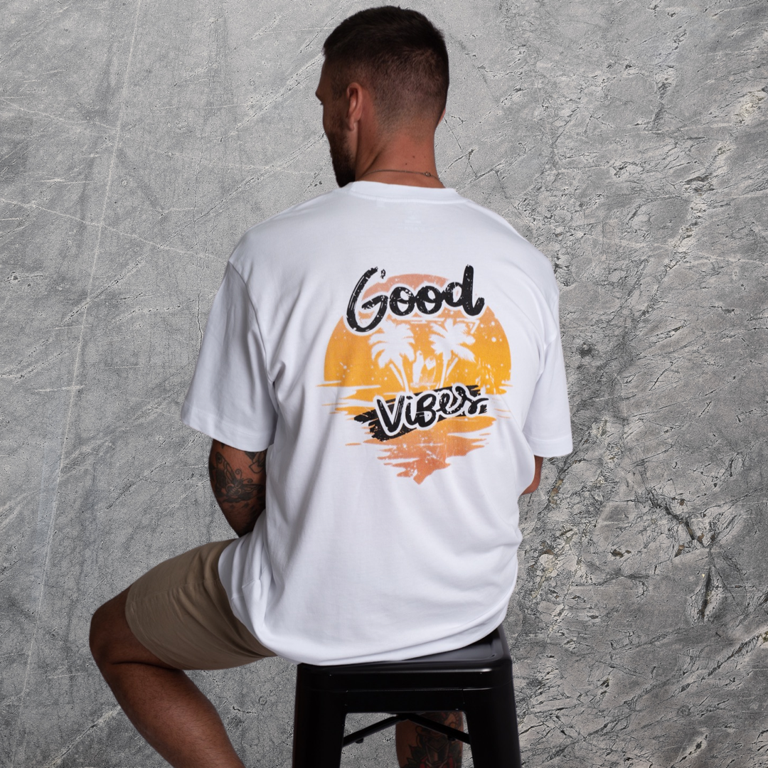 Good Vibes T Shirt (White)