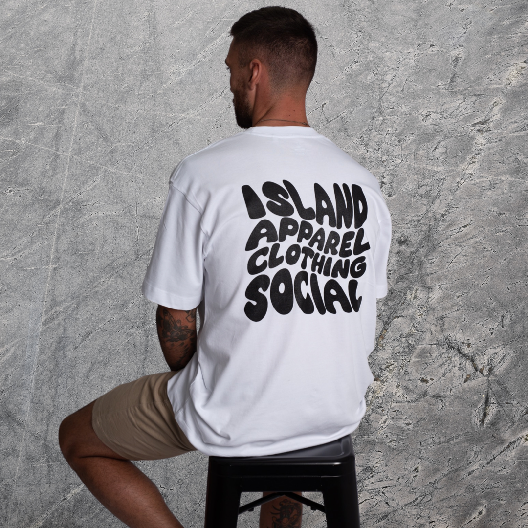 Clothing Social T Shirt (White)