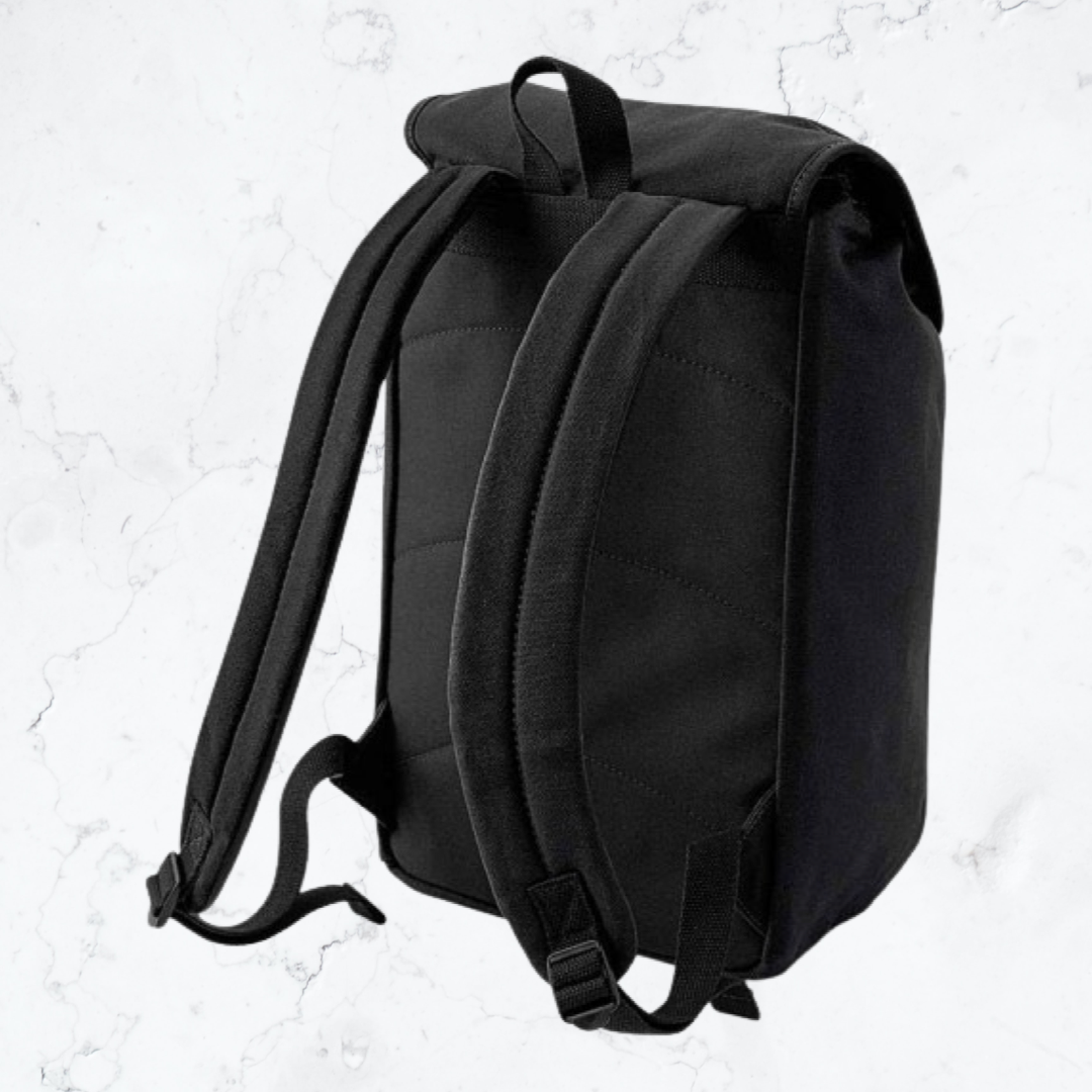 Island Apparel Vintage Rucksack (Black)